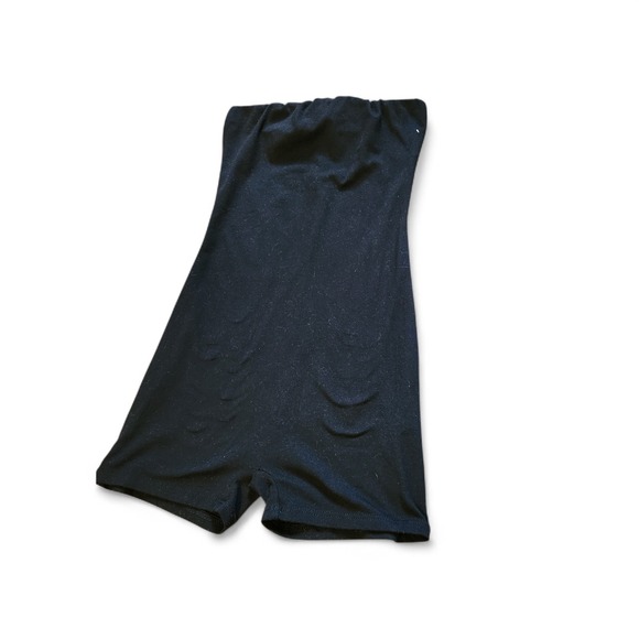 Fashion Nova Black Strapless Romper XS - Picture 3 of 5